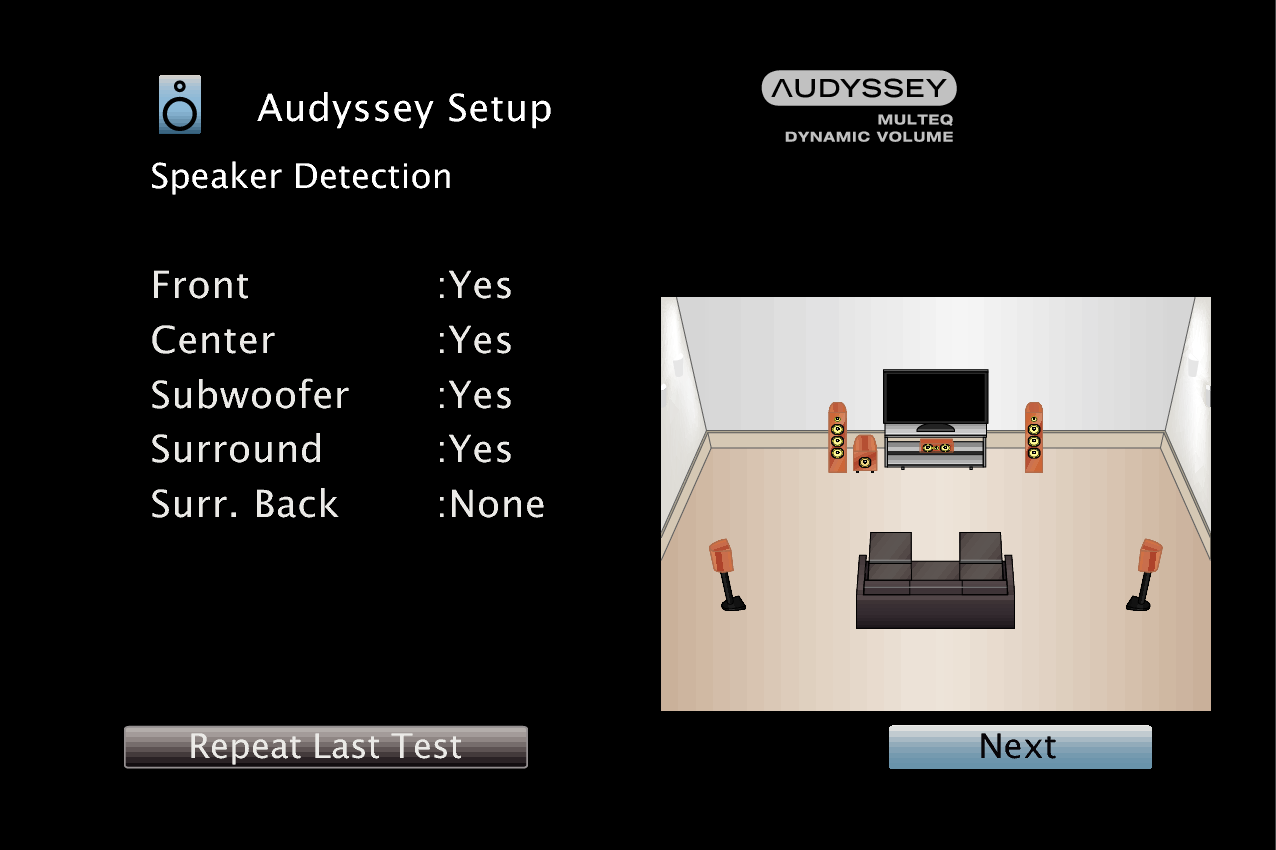 GUI AudysseySetup7 MultEQ
